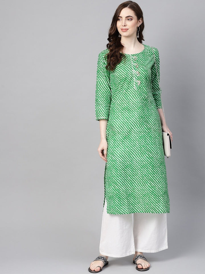 Women's Leheriya Kurta