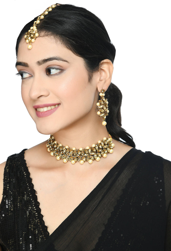 Trendia Latest Design Necklace Set Mangal