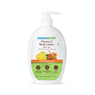 Vitamin C Body Lotion with Vitamin C and Honey for Radiant Skin – 400 ml - Mama Earth