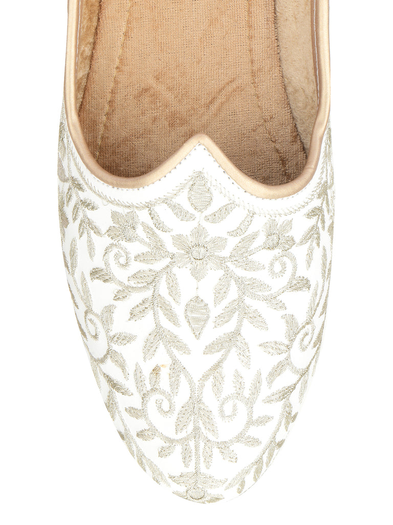 Men's Indian Ethnic Party Wear Peach Footwear