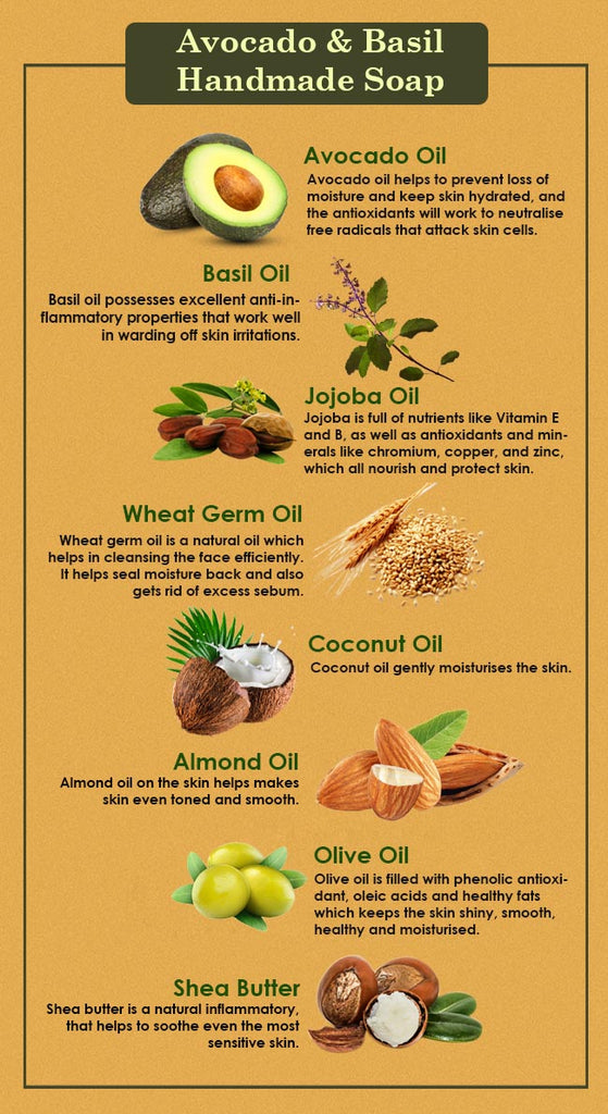 Avacado & Basil Luxury Handmade So