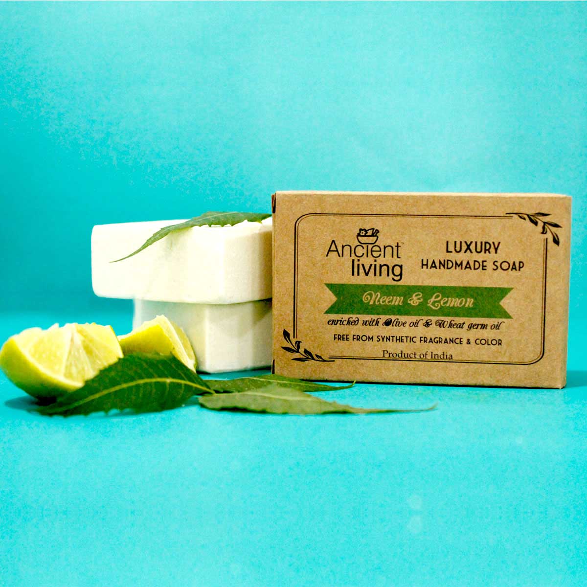 Neem & Lemon Luxury Handmade Soap - Ancient Living