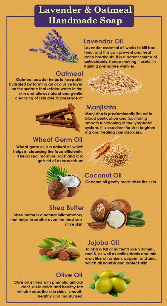 Lavender & Oatmeal Luxury Handmade So