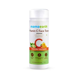 Vitamin C Face Toner with Vitamin C and Cucumber for Pore Tightening, 200 ml - Mama Earth