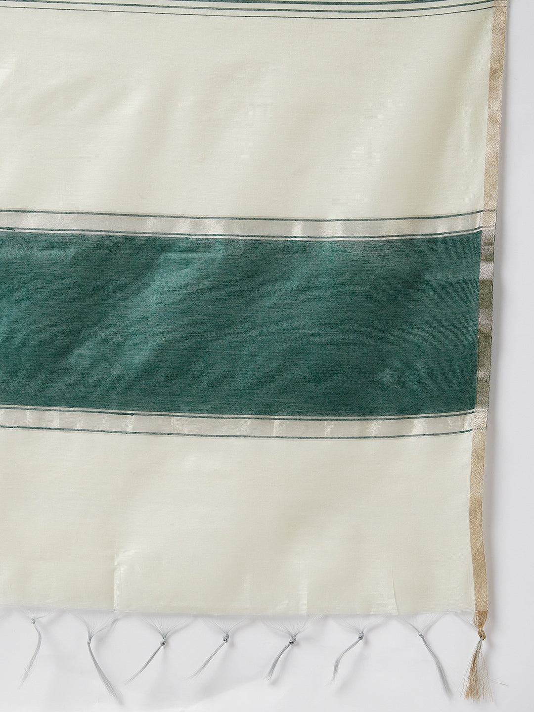 Women's Solid Green Embroidered Side Slit Straight Kurta Palazzo And Dupatta Set - Azira