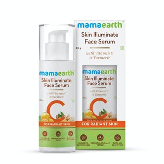 Skin Illuminate Face Serum for Radiant Skin with Vitamin C and Turmeric – 30 gm - Mama Earth