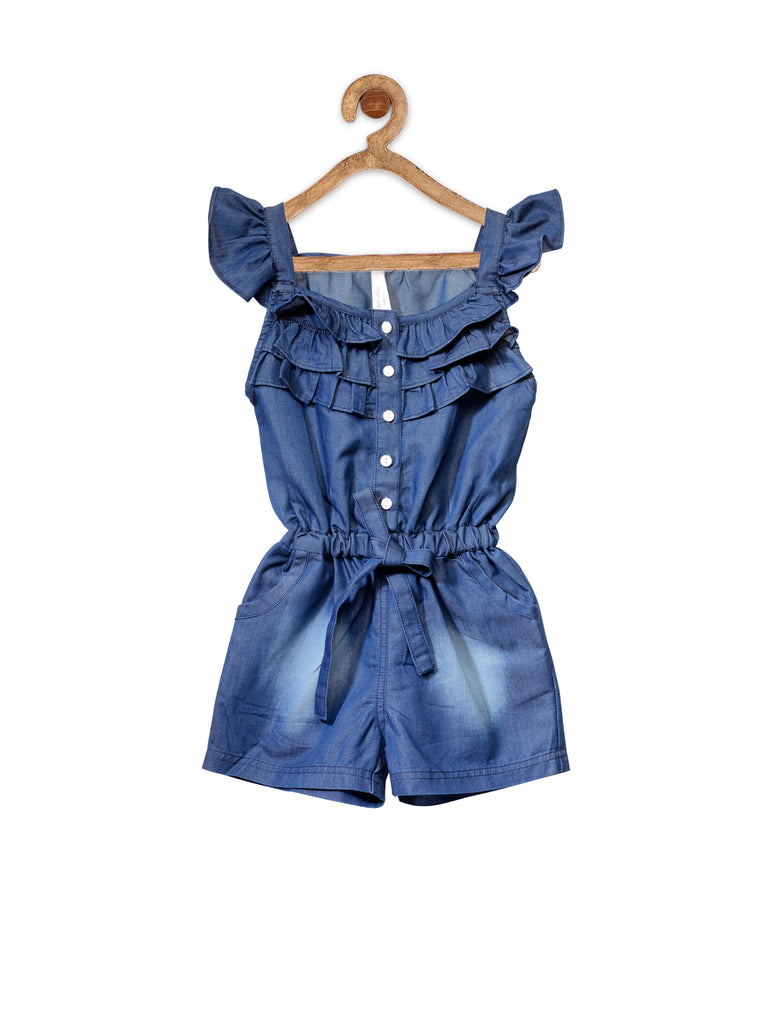 Girl's  Pinafore Skirt With Inner - S