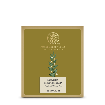 Luxury Sugar Soap Oudh & Green Tea - Forest Essentials