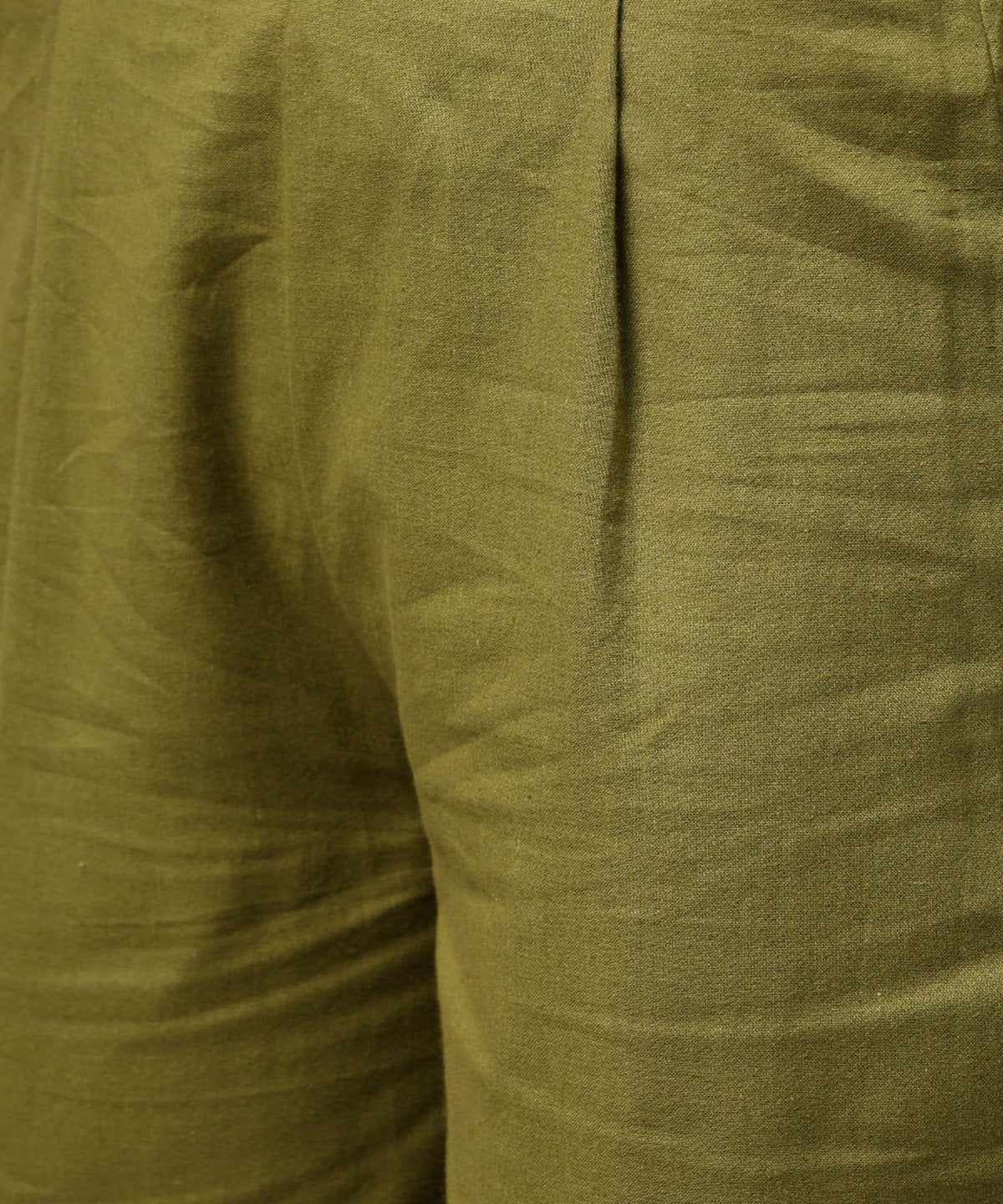 Women's Yellow 3/4Th Sleeve Printed Cotton Straight Kurta Green Ankle Length Pallazo - Nayo Clothing
