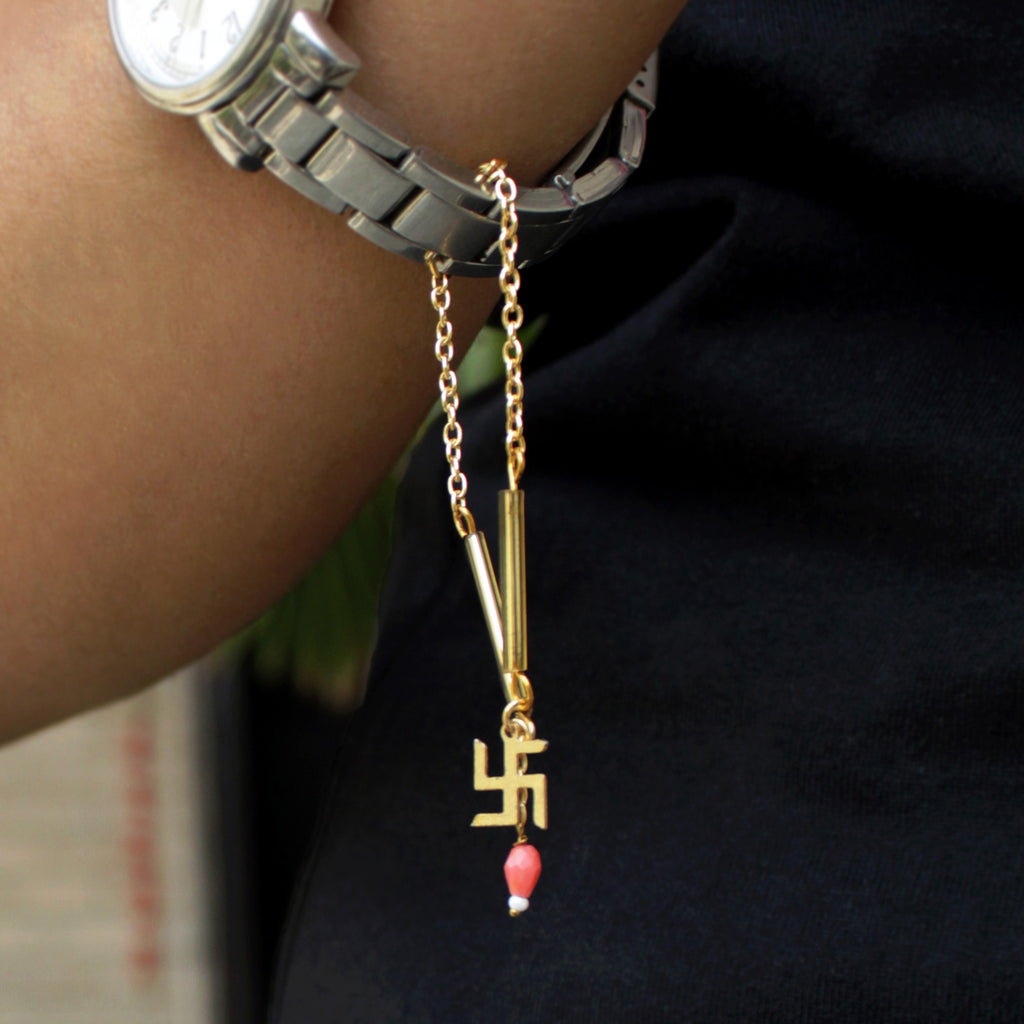 Swastik Watch Charm