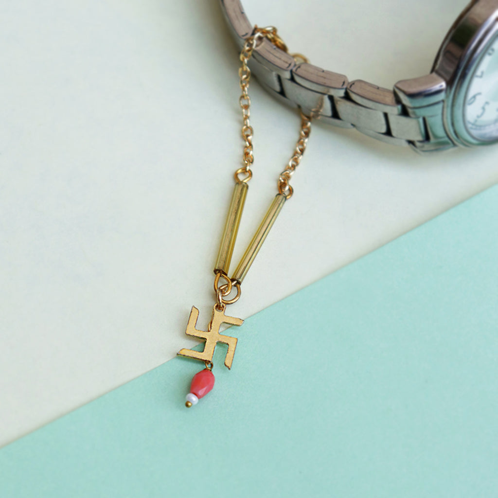 Swastik Watch Charm