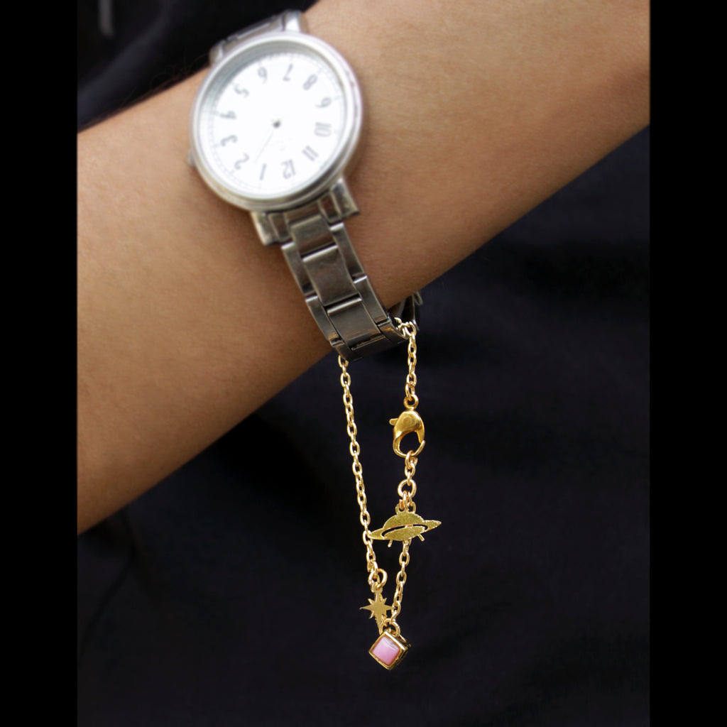 UFO & Star Watch Charm
