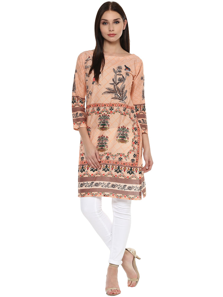 Women's Cotton Digital Printed Only Kurti