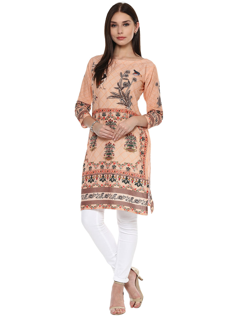 Women's Cotton Digital Printed Only Kurti