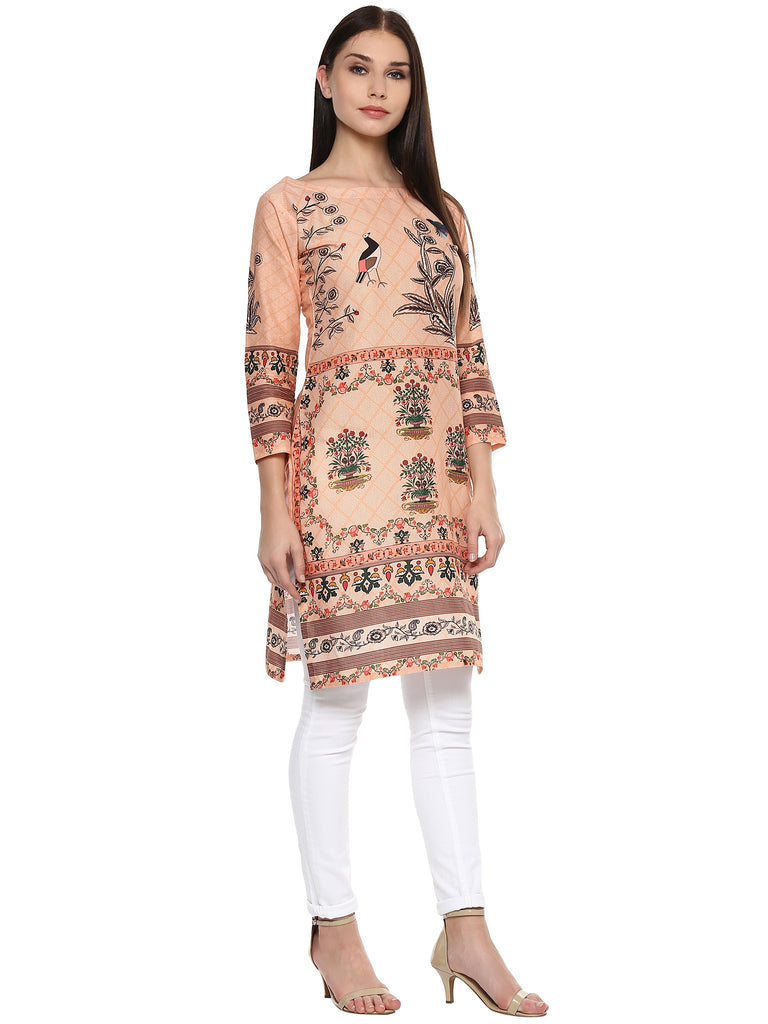 Women's Cotton Digital Printed Only Kurti