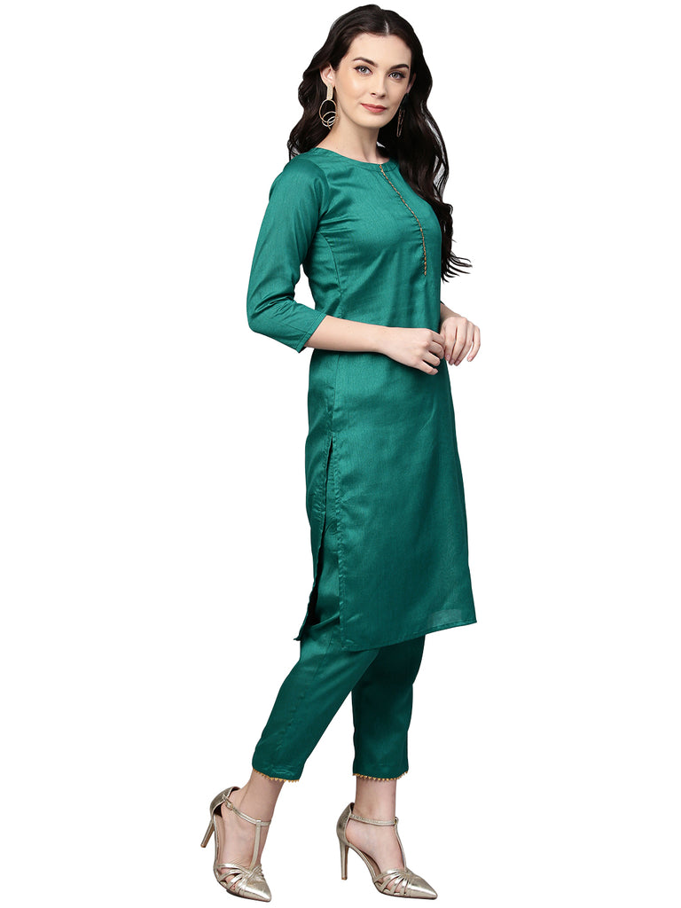 Women's Classy Faux Silk Combo With Designer Faux Silk Dupatta