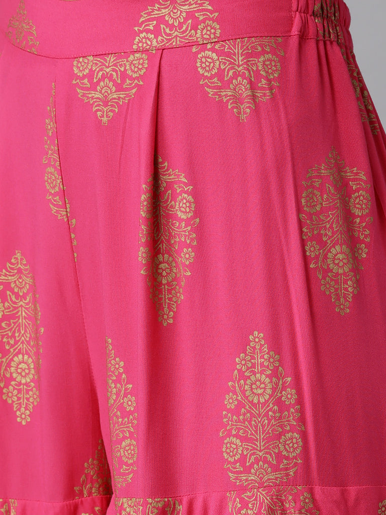 Women's S Pink Kurta Set