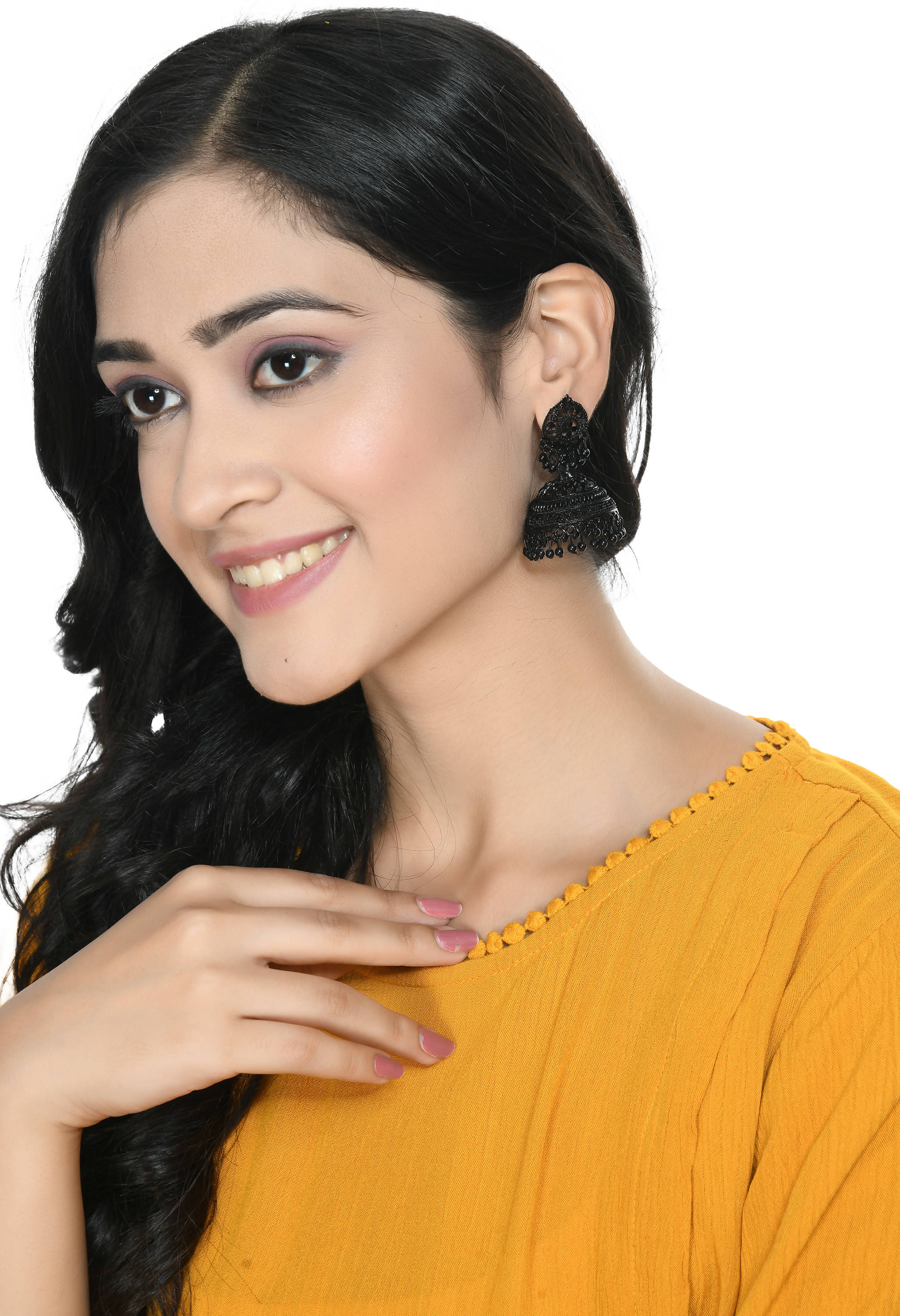 Latest design Black color Earrings