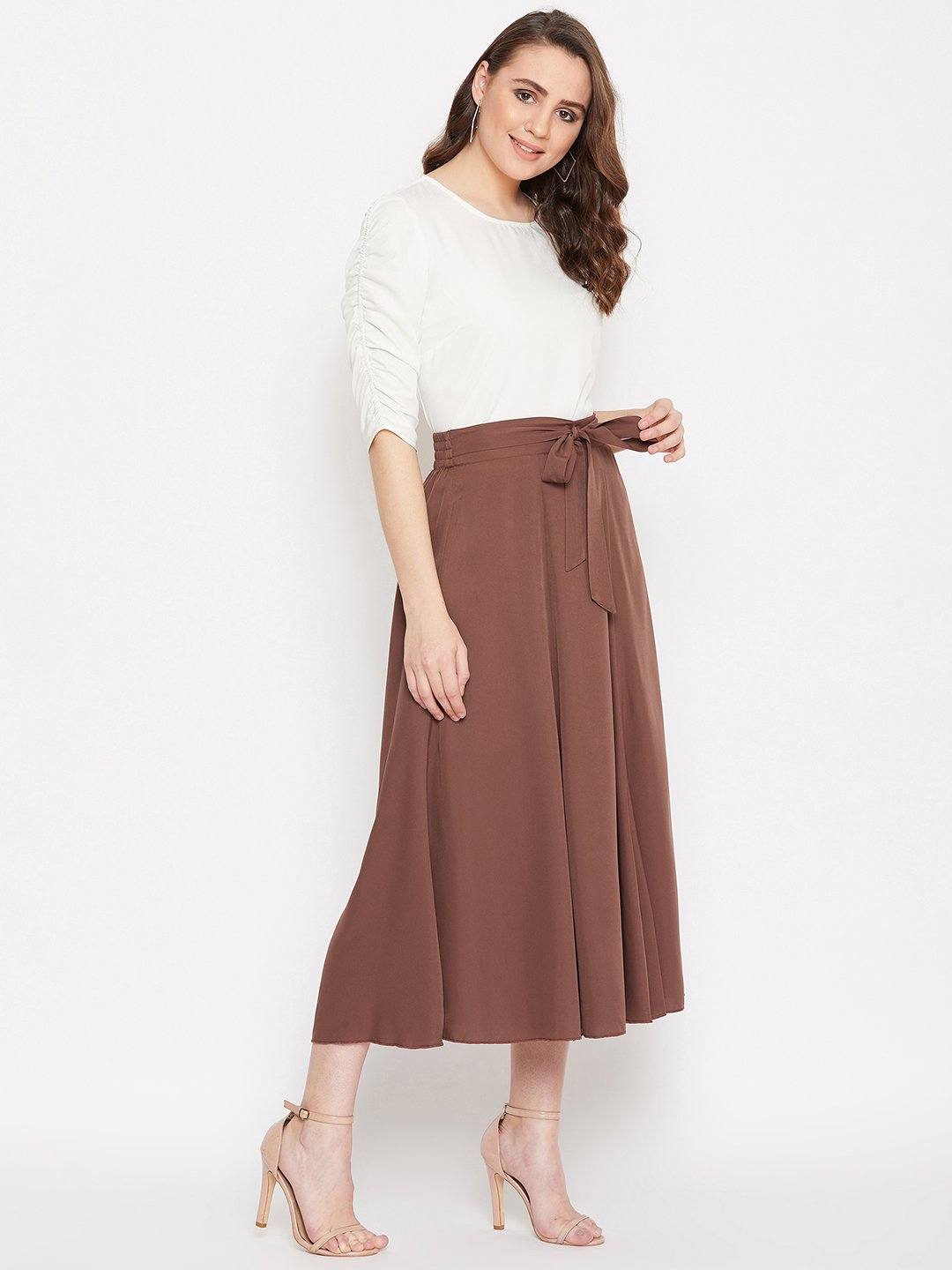 Women's Top & Skirt Set - BitterLime