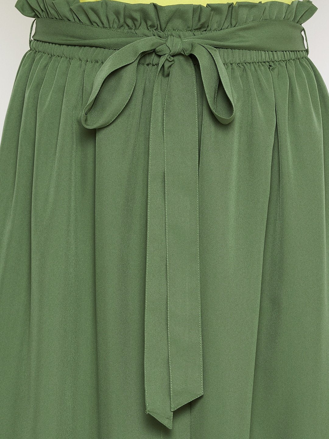 Women's Top & Skirt Set  - BitterLime