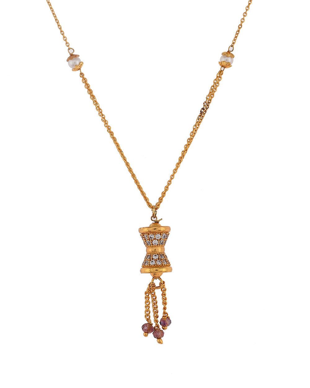 Women's Faux Pearls Embellished Mangalsutra - Voylla