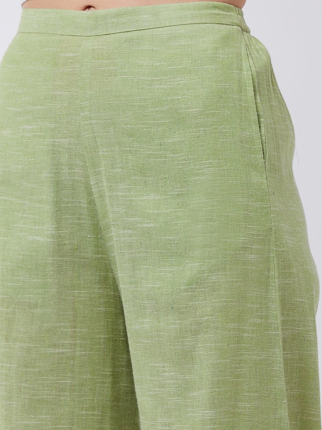 Women's Solid Pastel Blazer And Pant Set - Pannkh