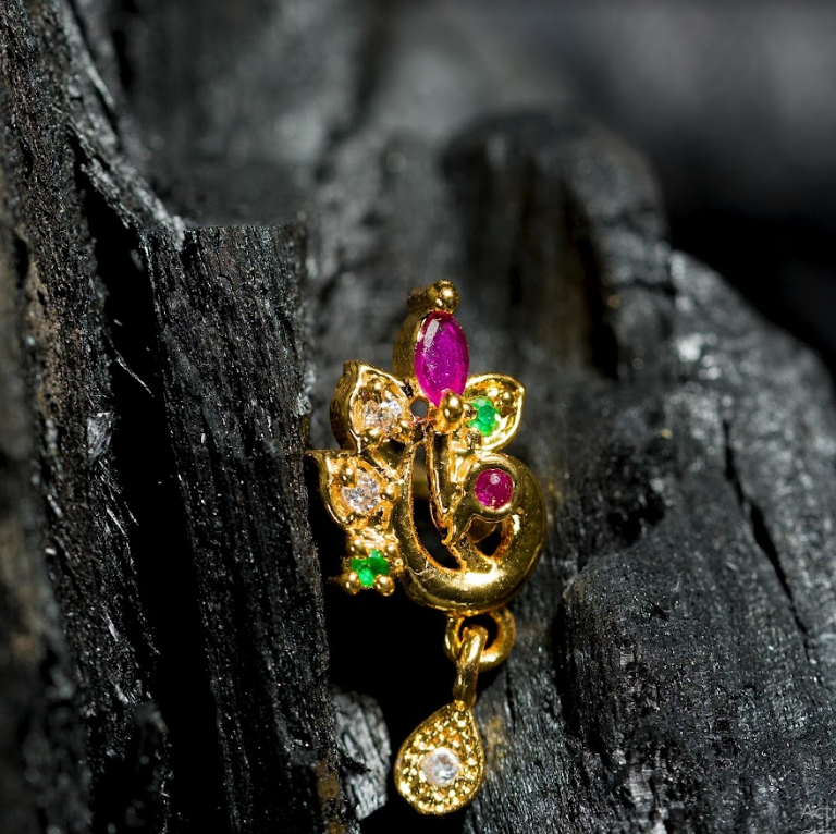 Women's Ganeshji Fancy Tops Gold Plated  - Alankara