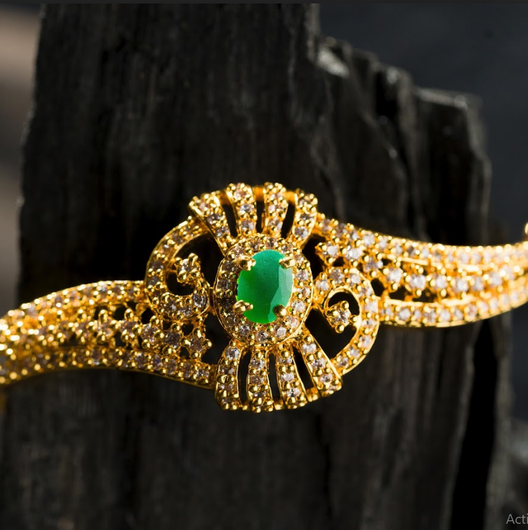 Women's Bracelet Gold Plated  - Alankara