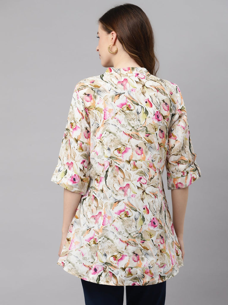 Women's Multi Floral Rayon To