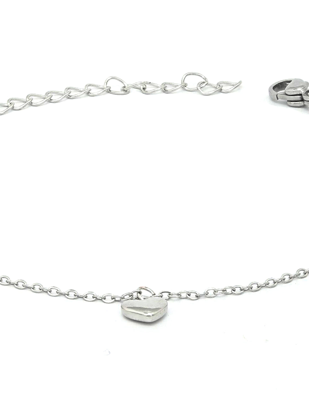 Heart link bracelet - Silverbean Jewellery