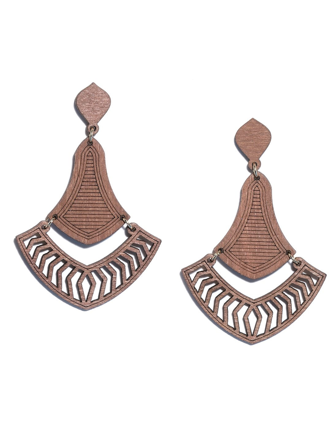 Women's Wooden Earring For Girls/Women - Priyaasi