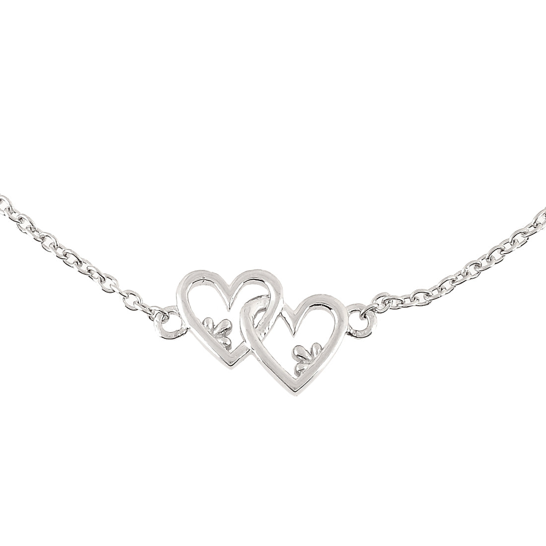 Women's Linked Hearts Bracelet - Voylla