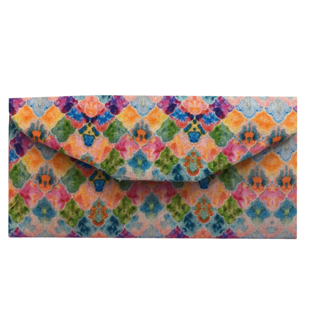 Women's Cotton Fabric Sunglasses And Spectacles Hard Case Cover For Protect