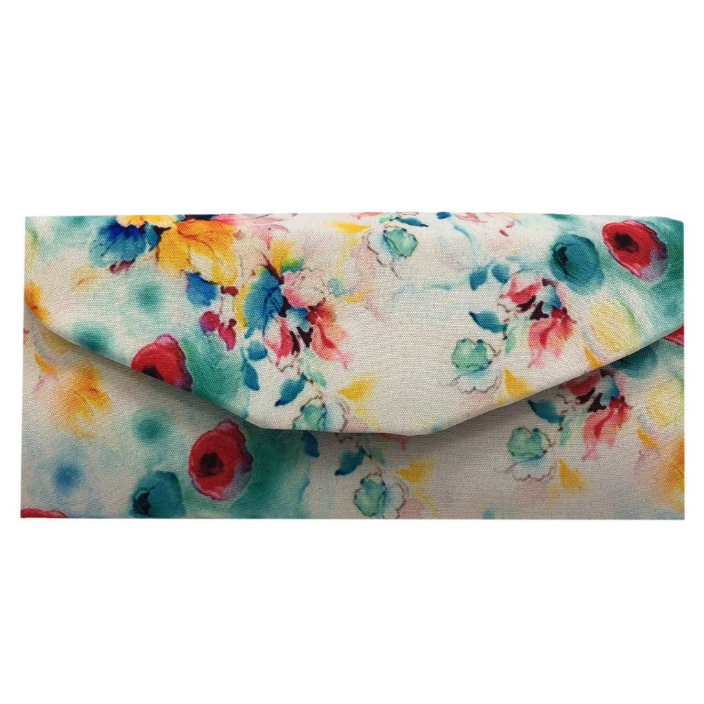 Women's Cotton Fabric Sunglasses And Spectacles Hard Case Cover For Protect