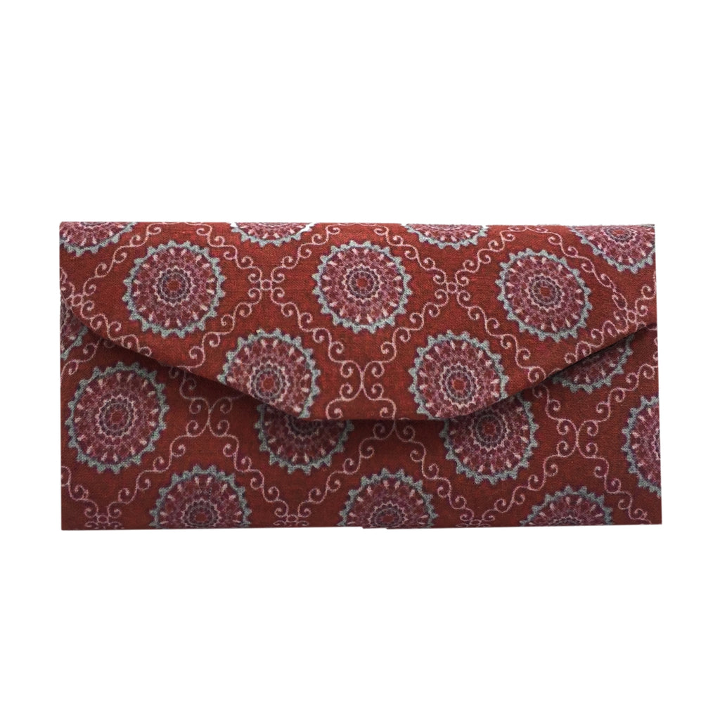 Women's Cotton Fabric Sunglasses And Spectacles Hard Case Cover For Protect