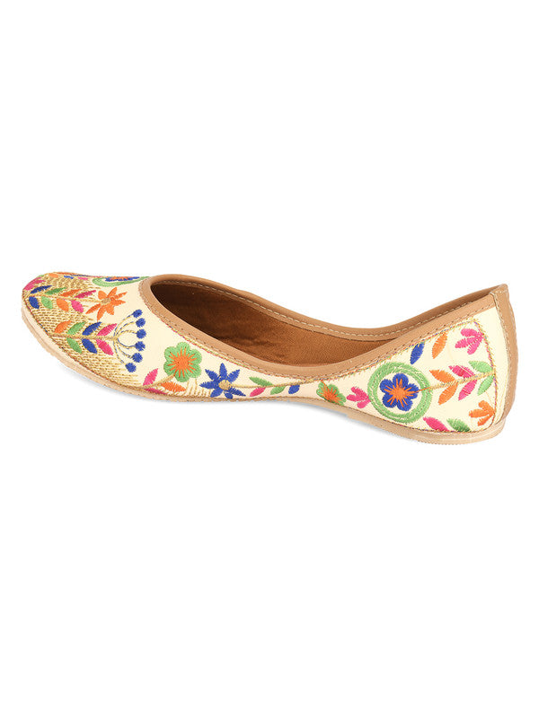 Women's Multo Forest Womens Indian Ethnic Comfort Footwear - Desi Colour