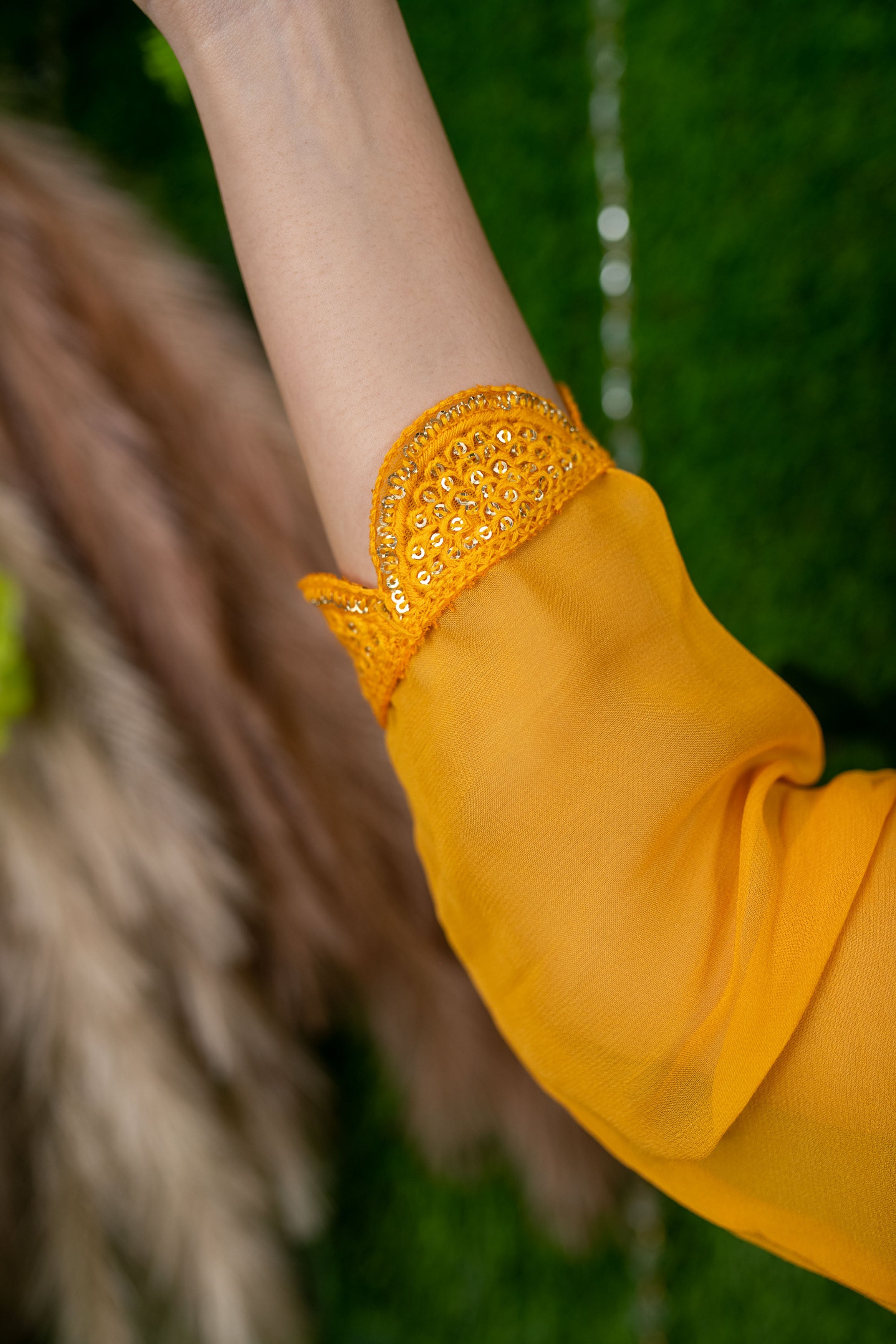 Women's Daffodil Yellow Lehenga - Label Shaurya Sanadhya