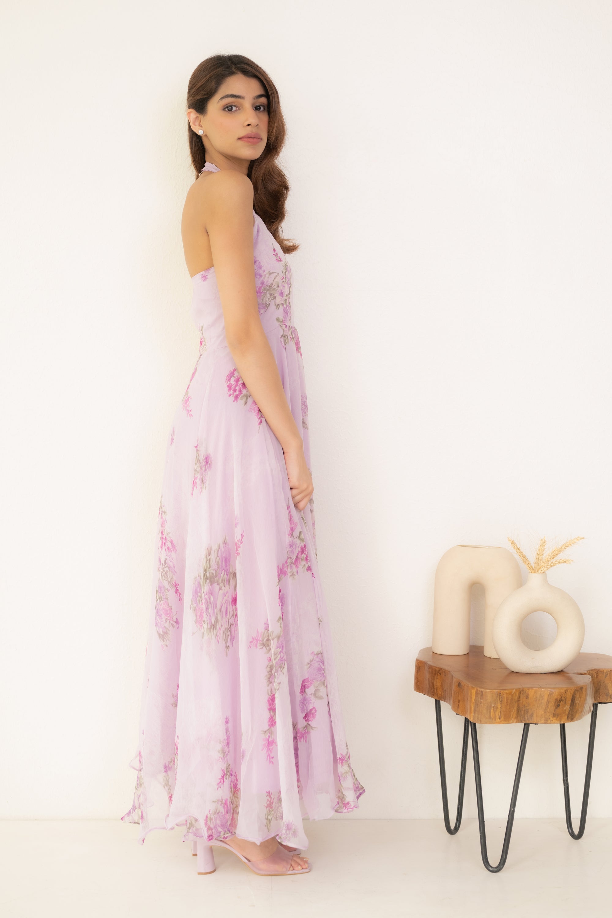 Women's Purple Maxi Dress - Saras The Label