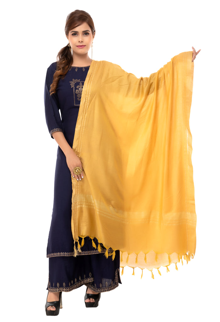 Women's Slub Cotton Dupatta