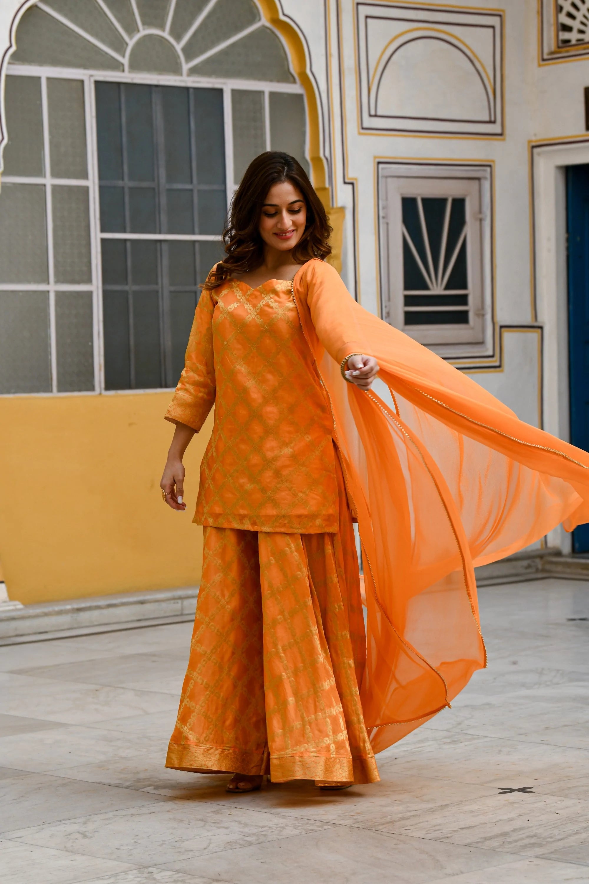 Banarasi sharara online clearance