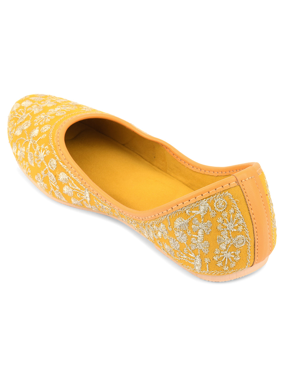 Women's Mustard Boutique  Indian Ethnic Comfort Footwear - Desi Colour
