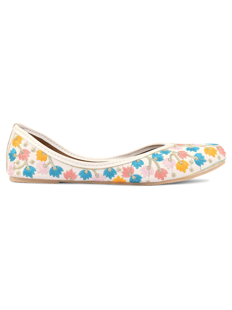 Women's Multi Colour Boutique  Indian Ethnic Comfort Footwear
