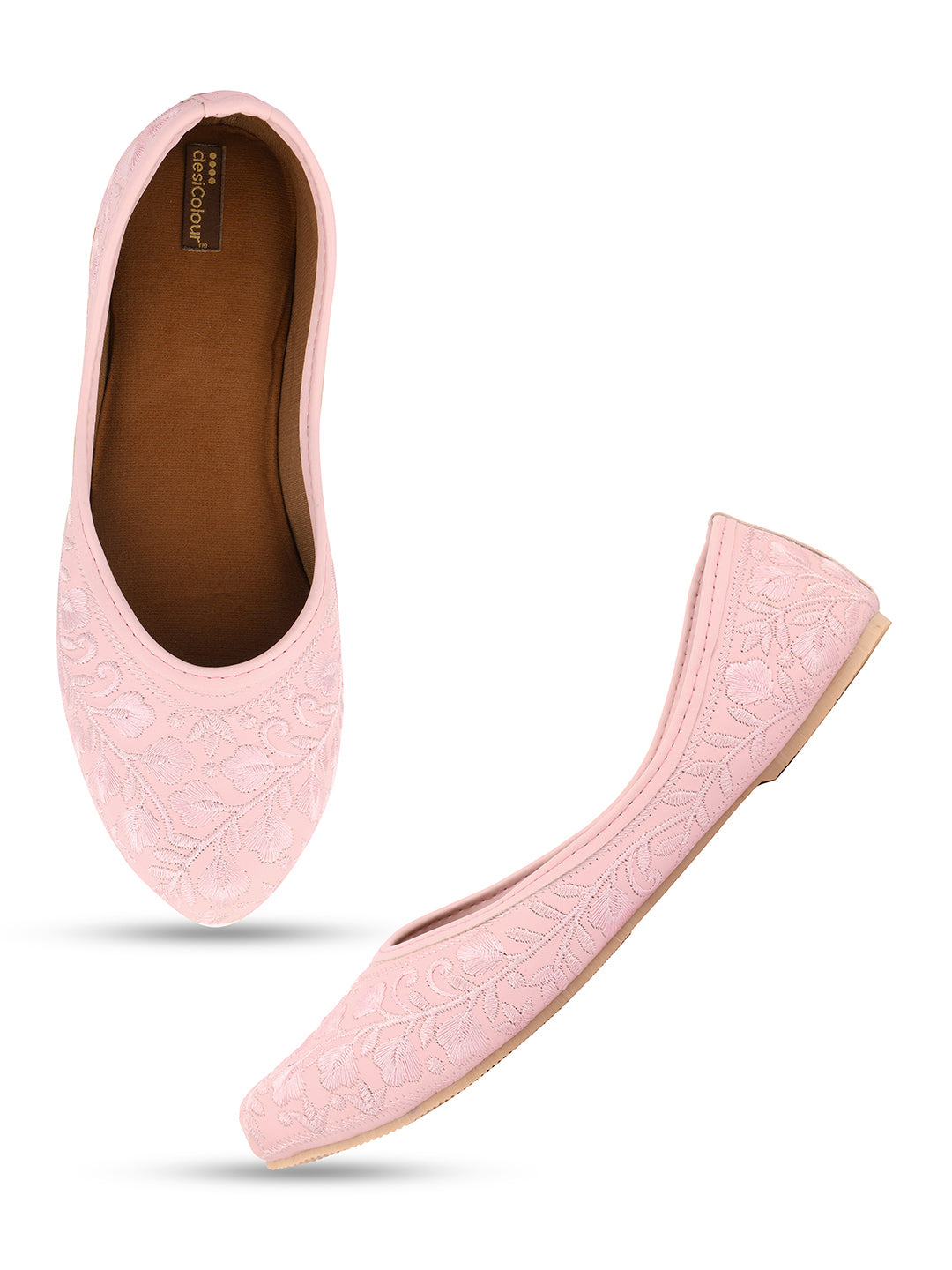 Women's Pink Boutique LR  Indian Ethnic Comfort Footwear