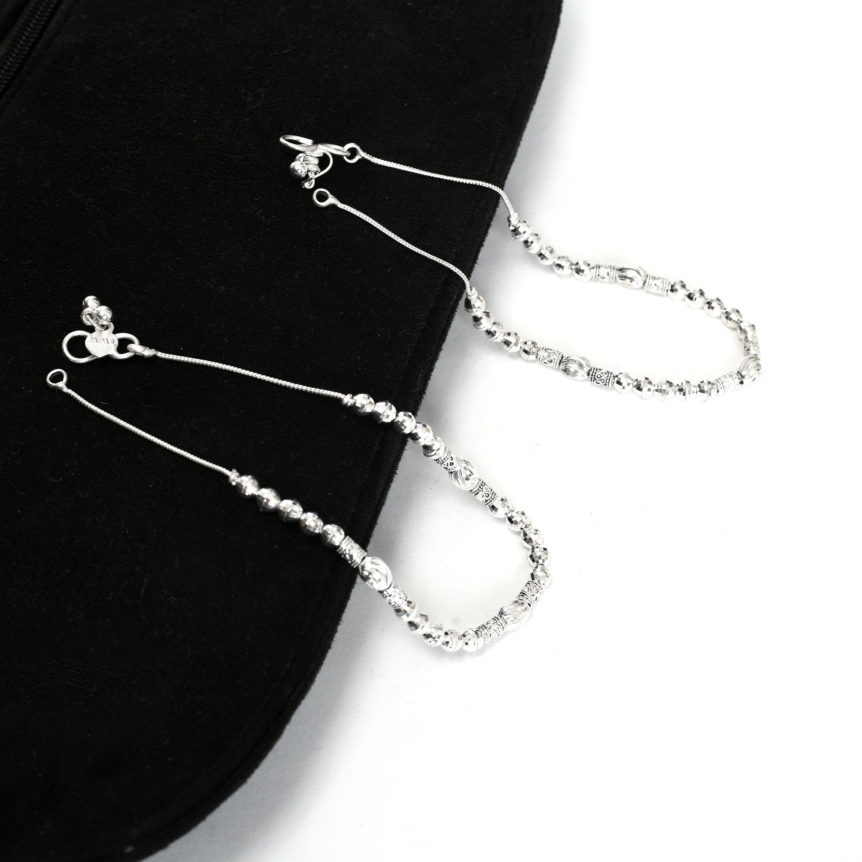 Women's Silver Plated Anklet For Girls - Tehzeeb