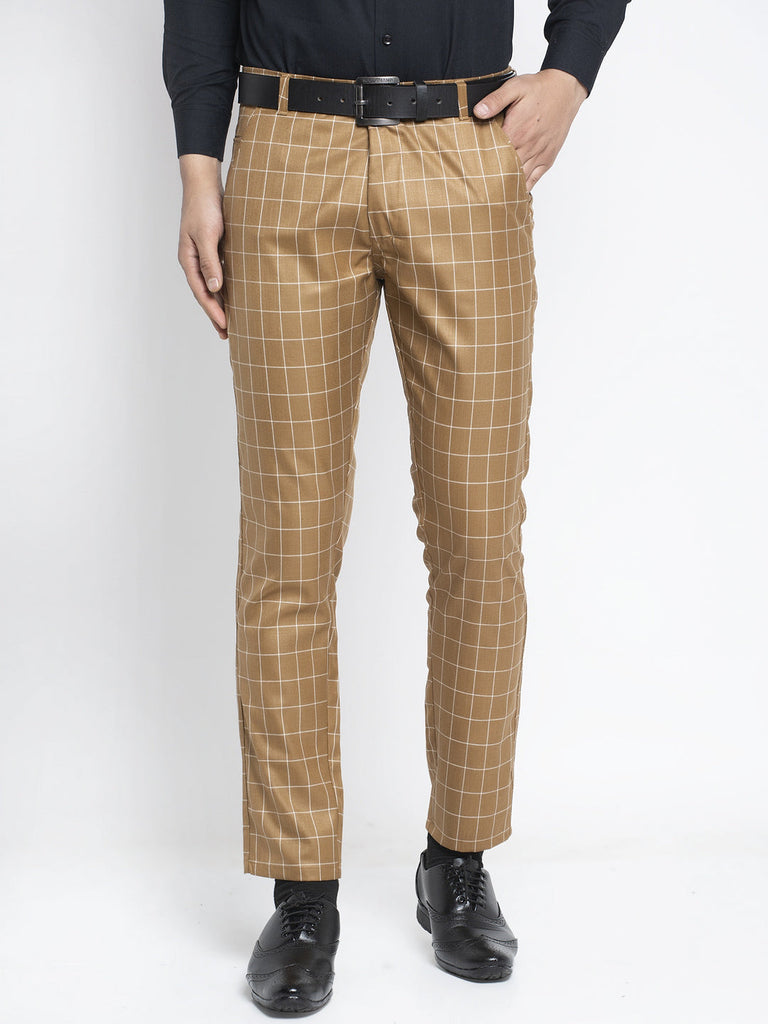 Men's Brown Formal Trousers ( FGP 260Brown )