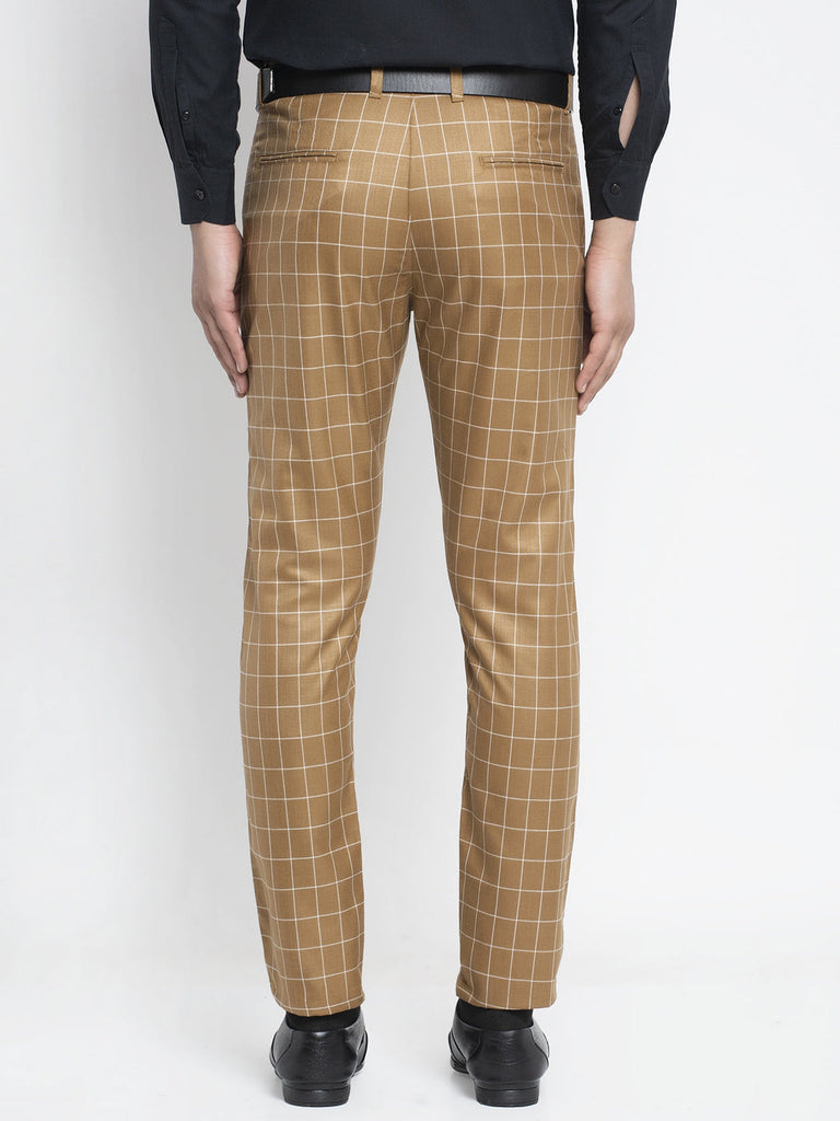 Men's Brown Formal Trousers ( FGP 260Brown )