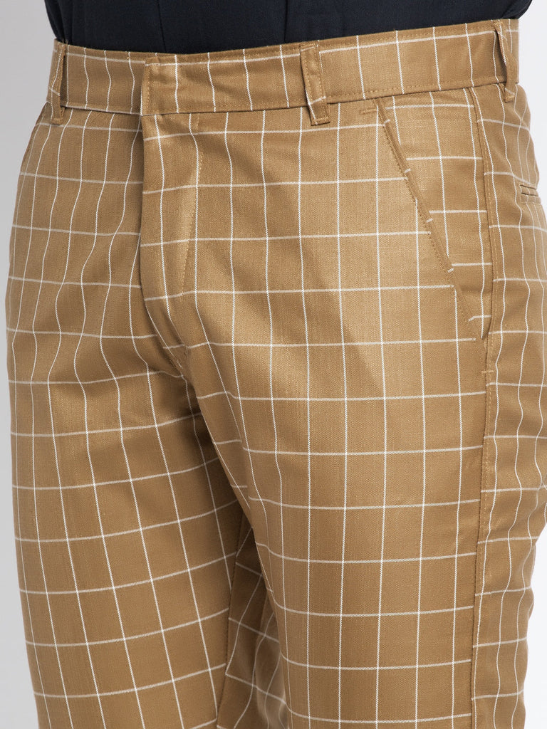 Men's Brown Formal Trousers ( FGP 260Brown )
