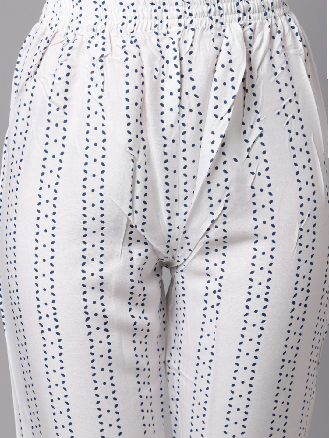Women's Blue  Color  Printed Kurta and Pant Set with Dupatta