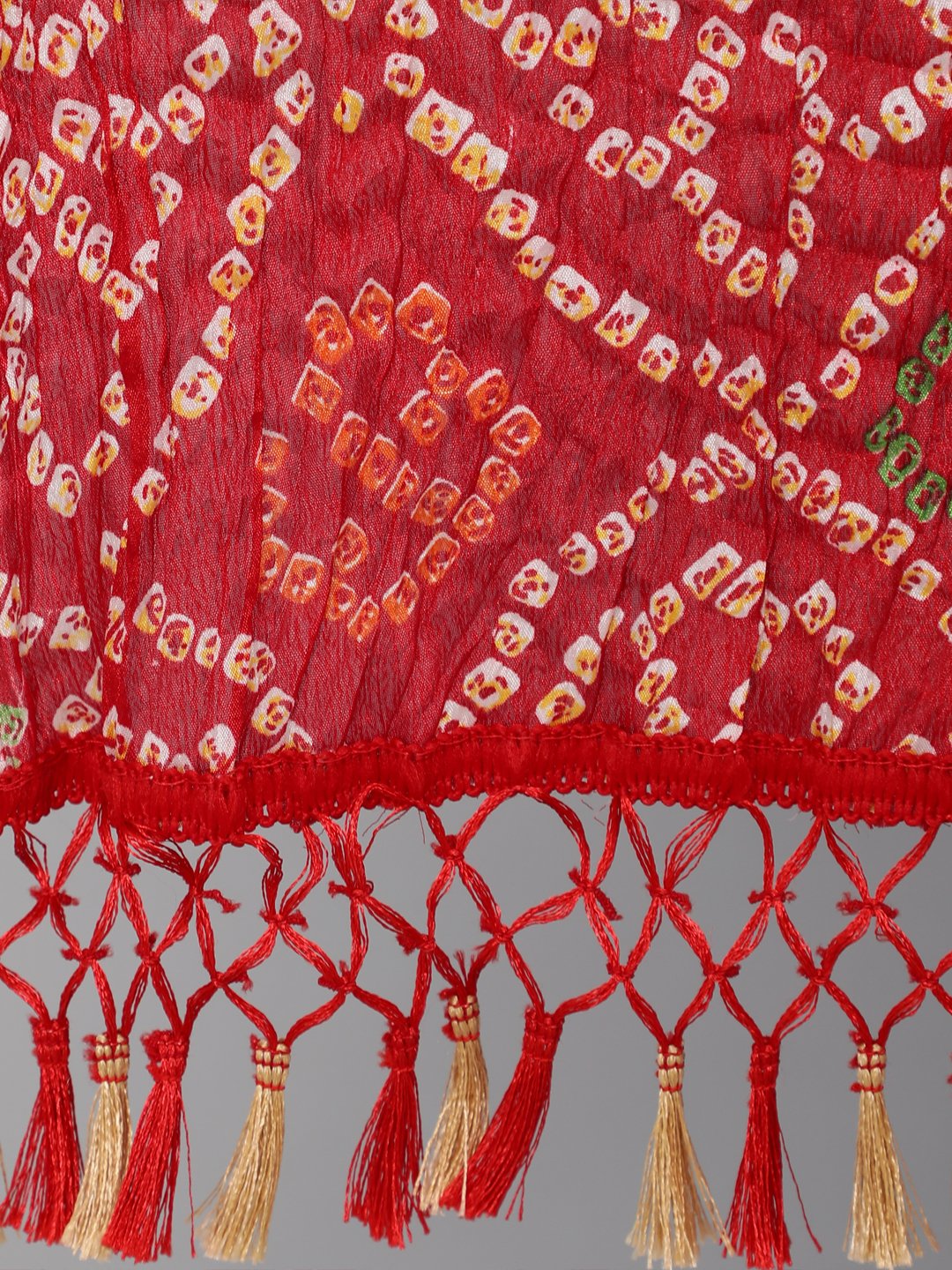 Women's Cream & Red Embroidered Straight Kurta Set With Plazo & Wrinkled Dupatta - Nayo Clothing