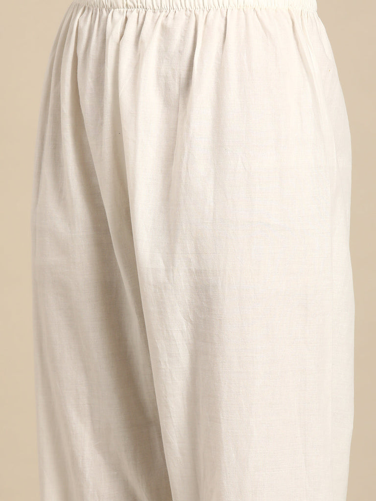 Women's Green Printed Straight Kurta With Trouser